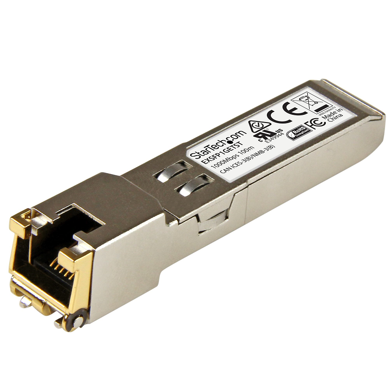 You Recently Viewed StarTech EXSFP1GETST SFP to RJ45 Cat6/Cat5e Transceiver Image